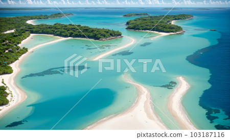 AI-generated image [Nature] Landscape of the south island 103187116
