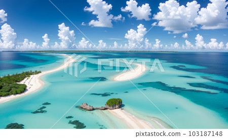 AI-generated image [Nature] Landscape of the south island 103187148