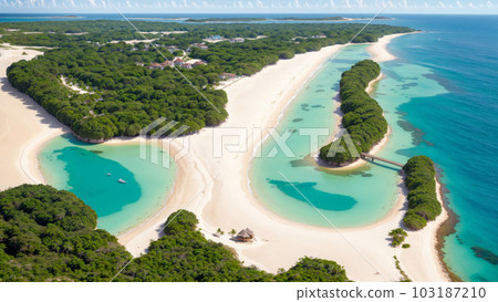 AI-generated image [Nature] Landscape of the south island 103187210