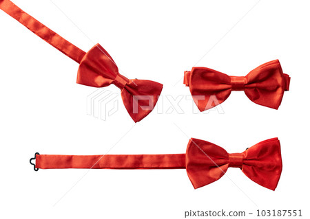 Red bow tie Red bow tie 103187551