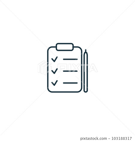Eligibility icon. Monochrome simple sign from common tax collection. Eligibility icon for logo, templates, web design and infographics. Eligibility icon. Monochrome simple sign from common tax collection. Eligibility icon for logo, templates, web design and infographics. 103188317