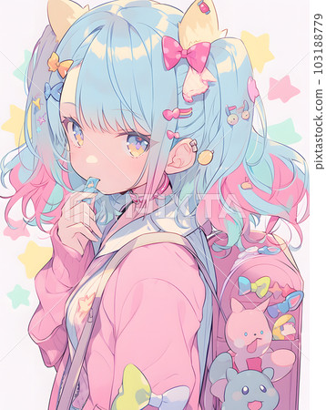 90's Harajuku girl pop taste (AI-generated image) 103188779