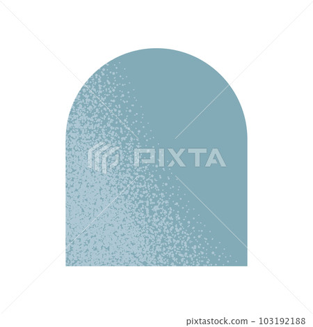 Trendy vector minimalist geometric basic gradient element grunge shape abstract Figures bauhaus forms Retro style texture illustration. Modern design poster, cover, card design 103192188