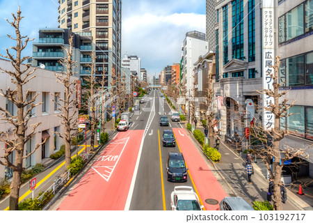 恵比壽站附近的東京城市景觀 103192717
