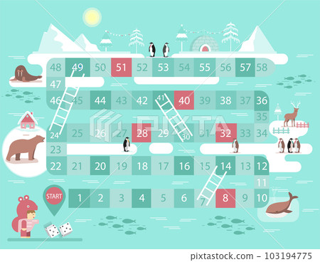 World tour board game template,Funny frame, ladders game, Vector illustrations. World tour board game template,Funny frame, ladders game, Vector illustrations. 103194775