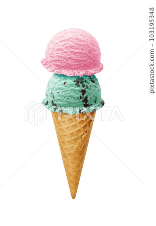 冰淇淋插圖真實 冰淇淋插圖真實 103195348