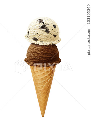 冰淇淋插圖真實 103195349