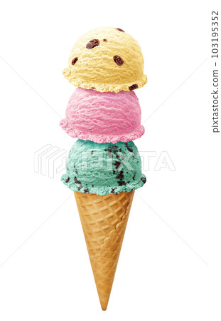 ice cream illustration real 103195352
