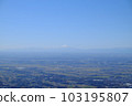 A view of the Kanto Plain watched over by Mt. Fuji 103195807