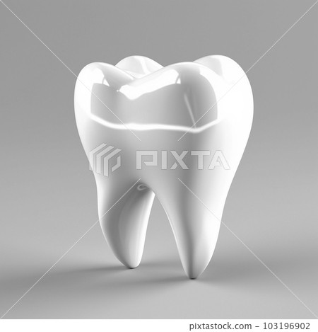 Realistic Detailed 3d White Healthy Teeth Closeup View Protection Enamel. illustration 103196902