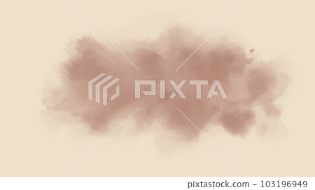 Abstract earth tone watercolor background.Hand painted watercolor. vector 103196949