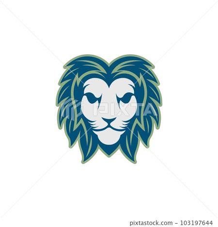 Lion head vector icon Lion head vector icon 103197644
