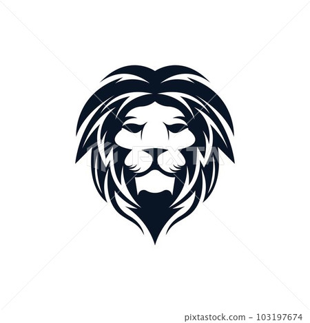 Lion head vector icon Lion head vector icon 103197674