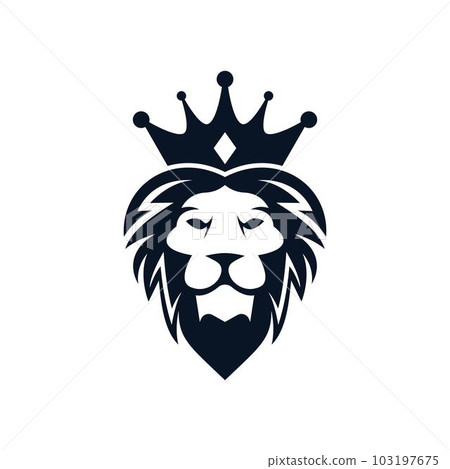 Lion head vector icon Lion head vector icon 103197675