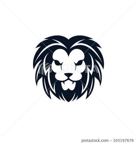 Lion head vector icon Lion head vector icon 103197676