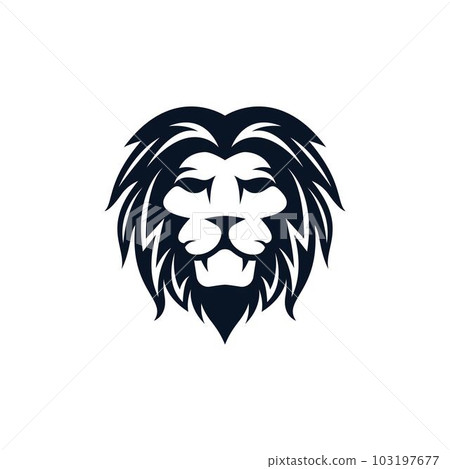 Lion head vector icon Lion head vector icon 103197677