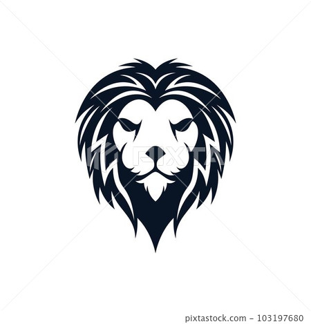 Lion head vector icon Lion head vector icon 103197680