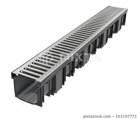 Plastic drainage channel  103197773