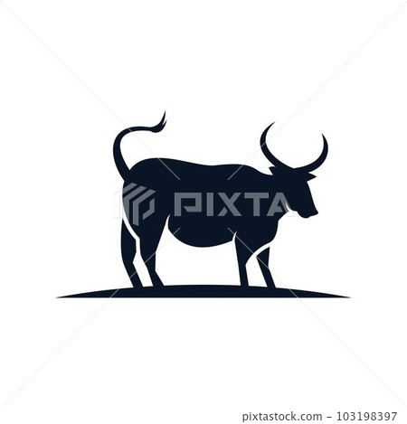 Cow vector icon Cow vector icon 103198397