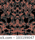 Viruses, infections, cells, bacteria. abstract dark background 103199047