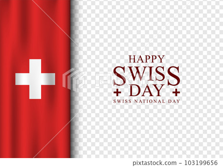 Swiss day vector background. Swiss day vector background. 103199656
