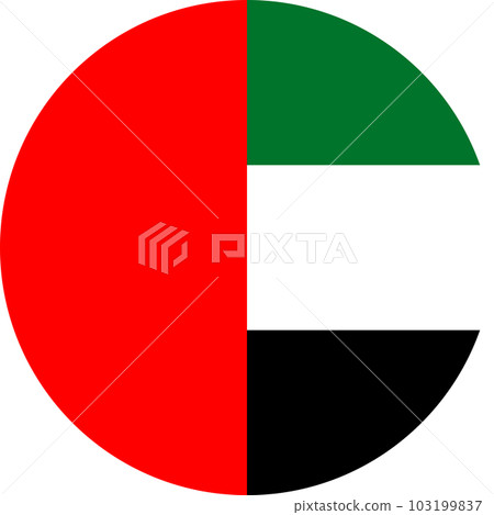 round Emirati flag of United Arab Emirates round Emirati flag of United Arab Emirates 103199837