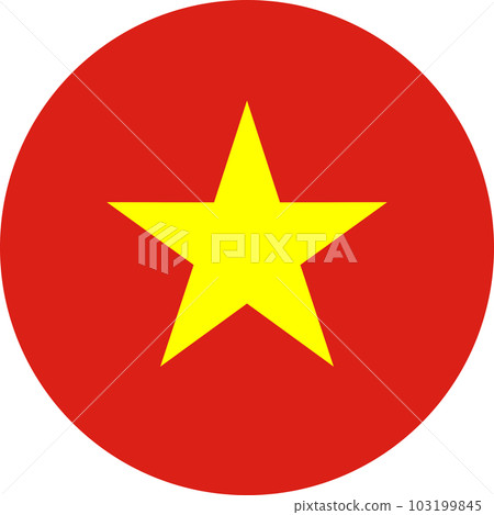 round Vietnamese flag of Vietnam round Vietnamese flag of Vietnam 103199845