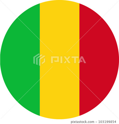 round Malinese flag of Mali round Malinese flag of Mali 103199854