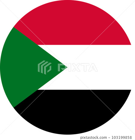 round Sudanese flag of Sudan round Sudanese flag of Sudan 103199858