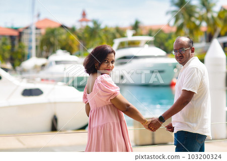 Young Indian couple in love. Young Indian couple in love. 103200324