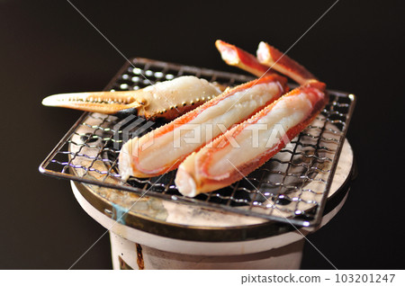 烤螃蟹（炭火烤） 103201247