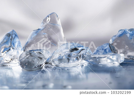 blue cold ice 103202199