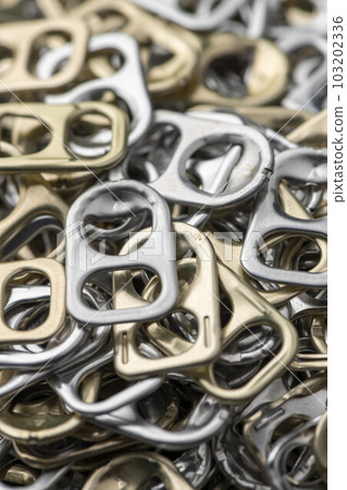 Plenty of aluminum pull tabs 103202336