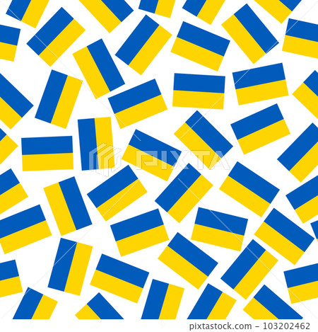 Pattern with flags of Ukraine. Colorful illustration with flags for background. Seamless pattern with flags of Ukraine. Pattern with flags of Ukraine. Colorful illustration with flags for background. Seamless pattern with flags of Ukraine. 103202462