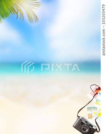 暑期旅遊形像素材 暑期旅遊形像素材 103203479