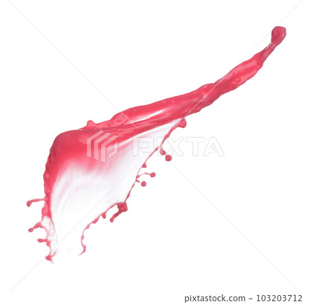 Red tomato strawberry juice pour set water shape form, Red blood wave fall in air. Abstract cloud fly, Red Wine colored splash spill in Air. White background Isolated high speed shutter, freeze motion Red tomato strawberry juice pour set water shape form, Red blood wave fall in air. Abstract cloud fly, Red Wine colored splash spill in Air. White background Isolated high speed shutter, freeze motion 103203712