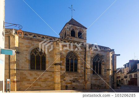 Church of Notre-Dame of Montlucon from outside Church of Notre-Dame of Montlucon from outside 103206285