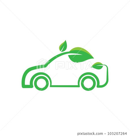 Eco car logo images 103207264