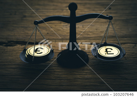 Financial image (euro/pound) Financial image (euro/pound) 103207646