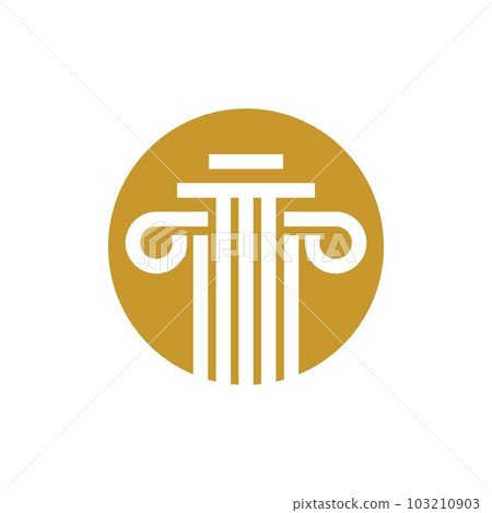 Law firm logo images illustration 103210903