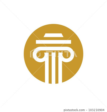 Law firm logo images illustration 103210904