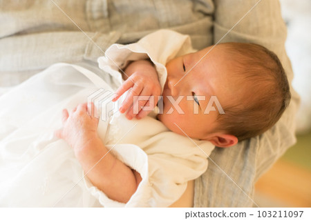 新生兒被抱 103211097