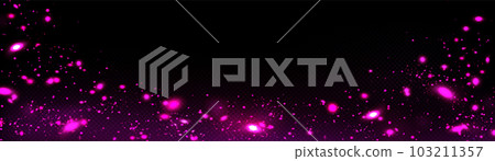 Pink firefly light glow frame space background Pink firefly light glow frame space background 103211357