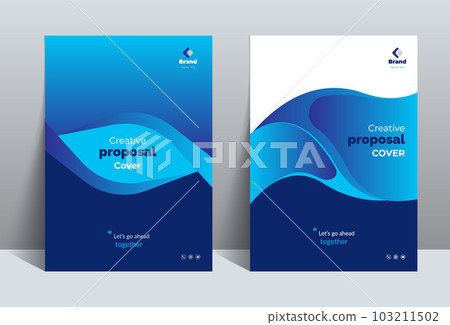 Creative business Proposal Cover Design template Creative business Proposal Cover Design template 103211502