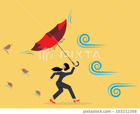Business difficulty or obstacle in economic crisis, depression and anxiety concept. Business difficulty or obstacle in economic crisis, depression and anxiety concept. 103212308
