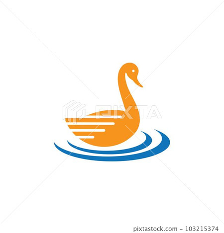 Duck logo images illustration Duck logo images illustration 103215374