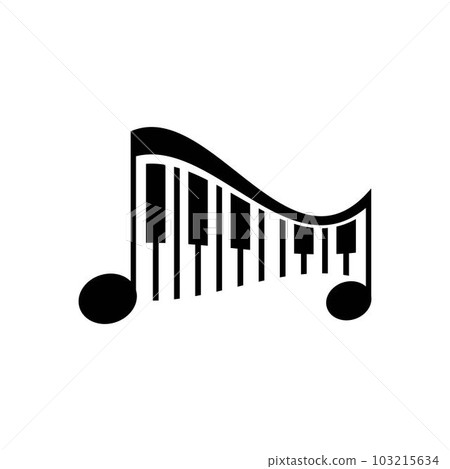 Piano logo images illustration Piano logo images illustration 103215634