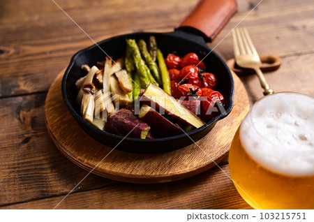 roasted vegetables roasted vegetables 103215751