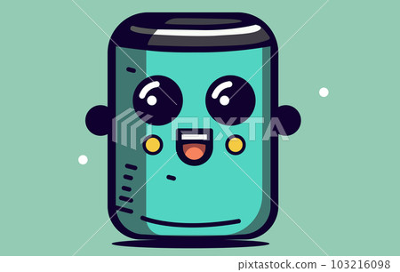 cute Battery logo vector illustration flat design,Cute smiling happy Battery logo,cute power bank illustration, cute Battery logo vector illustration flat design,Cute smiling happy Battery logo,cute power bank illustration, 103216098