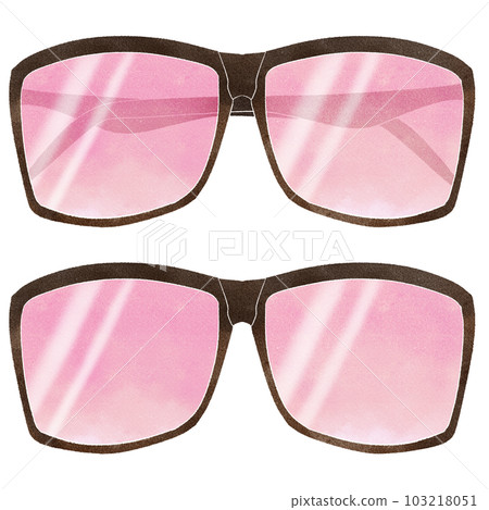時尚太陽鏡插畫素材 時尚太陽鏡插畫素材 103218051